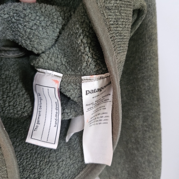 Boys patagonia xs 56 3/4 zip pullover - Picture 7 of 9